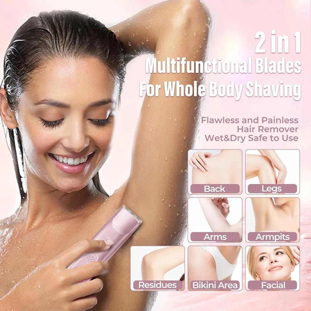 2-in-1 Painless Hair Trimmer