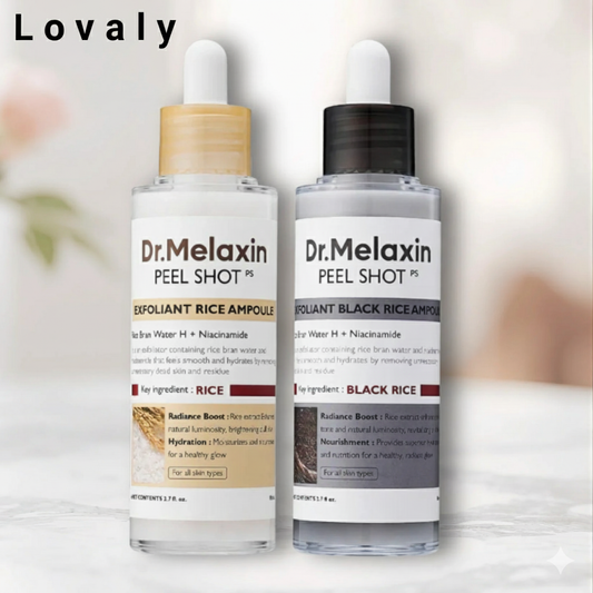 Rice Peel Exfoliating Duo- Zachte Exfoliatie, Stralende Transformatie